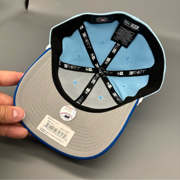 Los Angeles Dodgers New Era 2025 4th Fourth of July 39THIRTY Flex Fit Hat Sz M/L